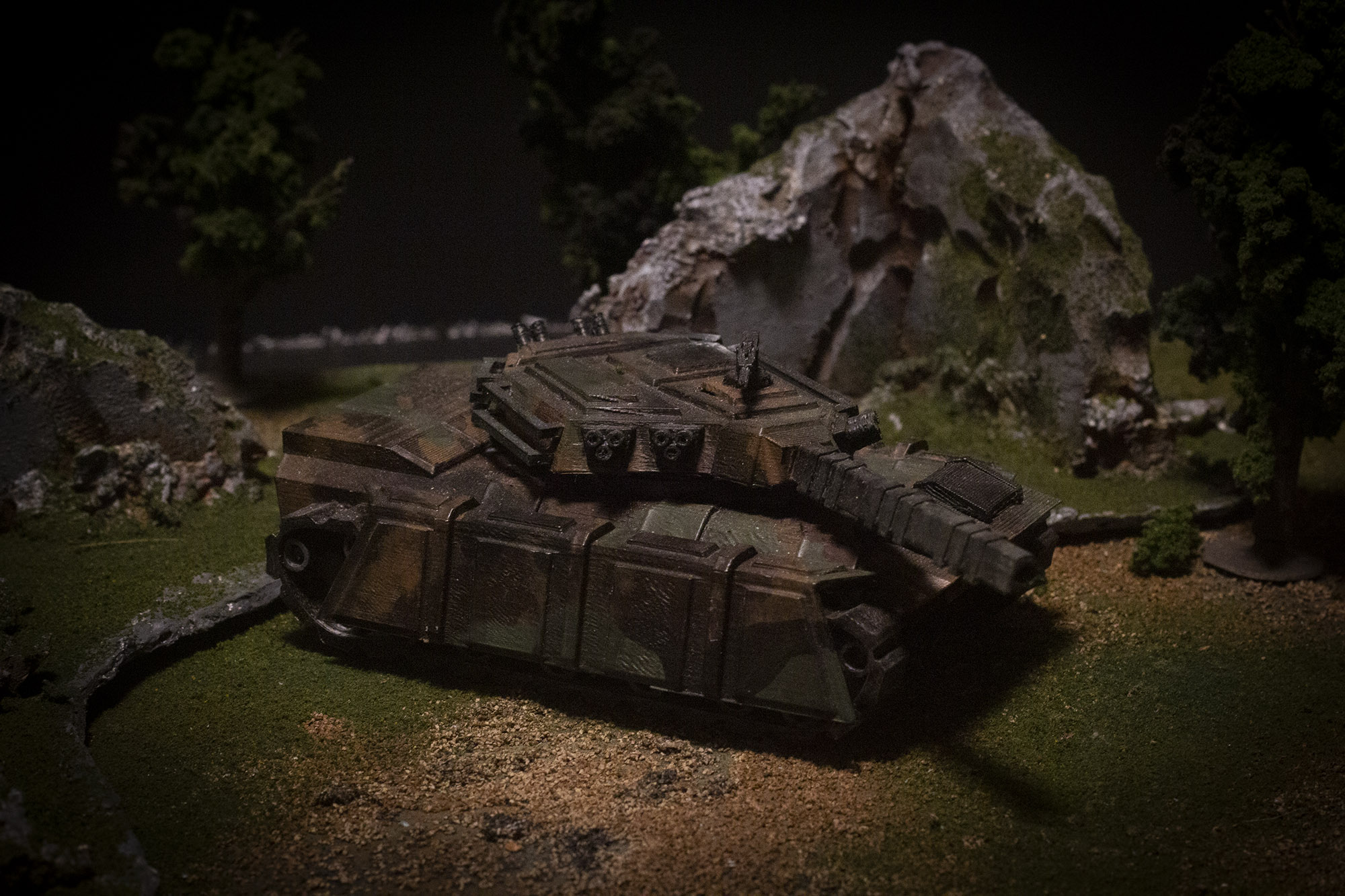 Bracer Main Battle Tank Miniature Image